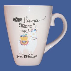 Llama Drama Mug by Ten Strawberry Street